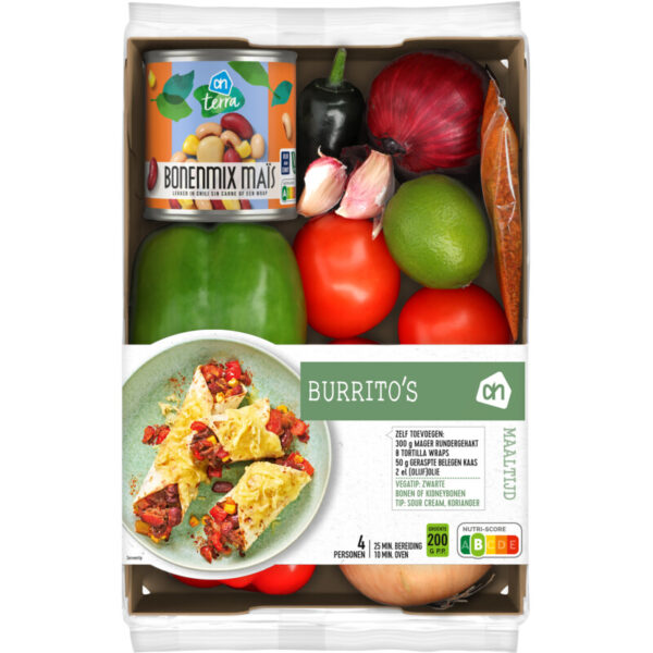 AH Mexicaanse Burritos Verspakket - Albert Heijn