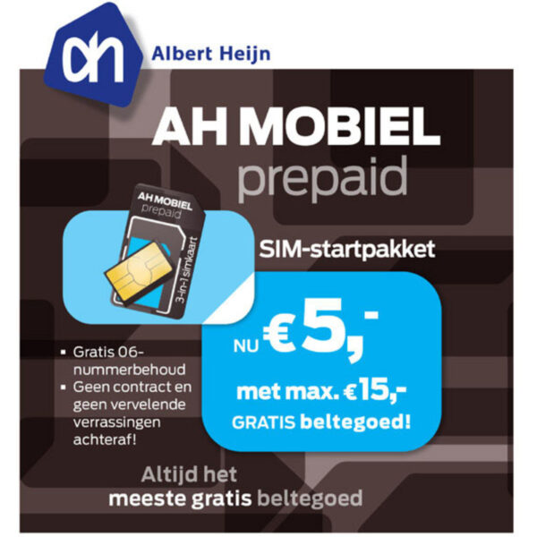 AH Mobiel Prepaid SIM-startpakket - Albert Heijn