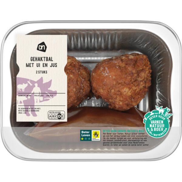 AH Oma's gehaktbal met ui en jus - Albert Heijn