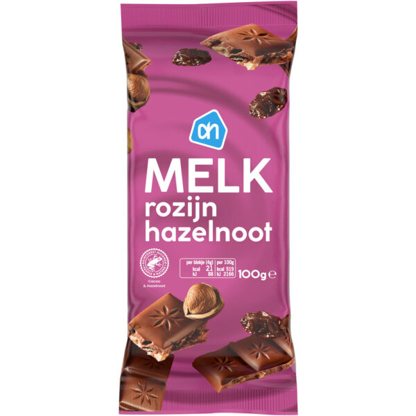 AH Reep Melk Hazelnoot Rozijn - Albert Heijn