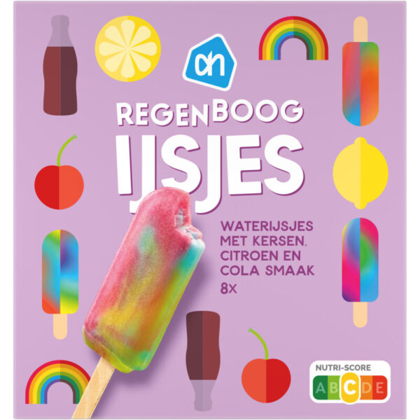 AH Regenboog ijsjes - Albert Heijn
