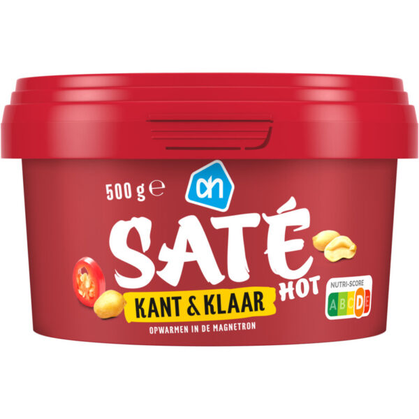 AH Satésaus kant-en-klaar hot - Albert Heijn
