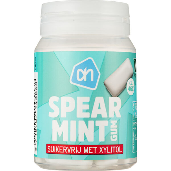 AH Spearmint Gum Suikervrij - Albert Heijn