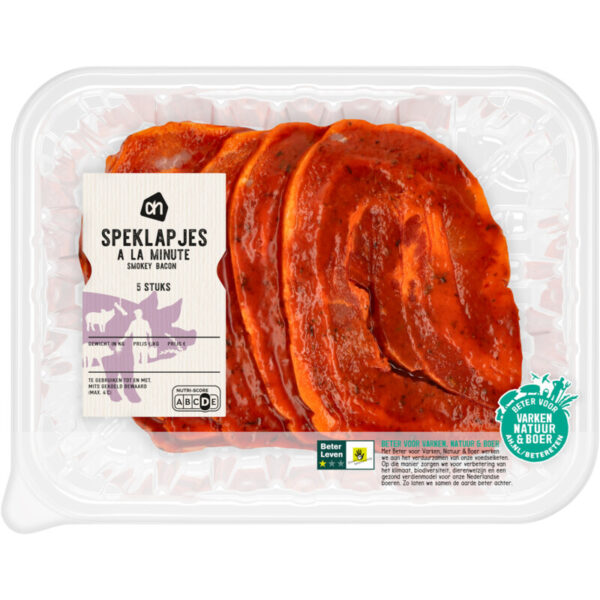 AH Speklapjes à la Minute Smokey Bacon - Albert Heijn