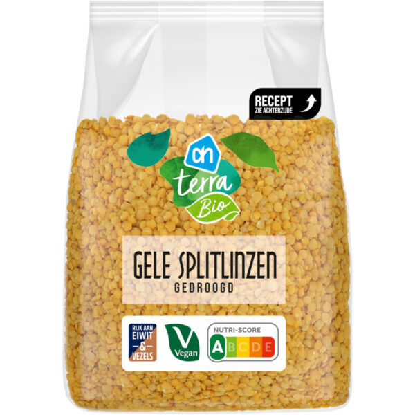 AH Terra Biologisch Gele Splitlinzen - Albert Heijn