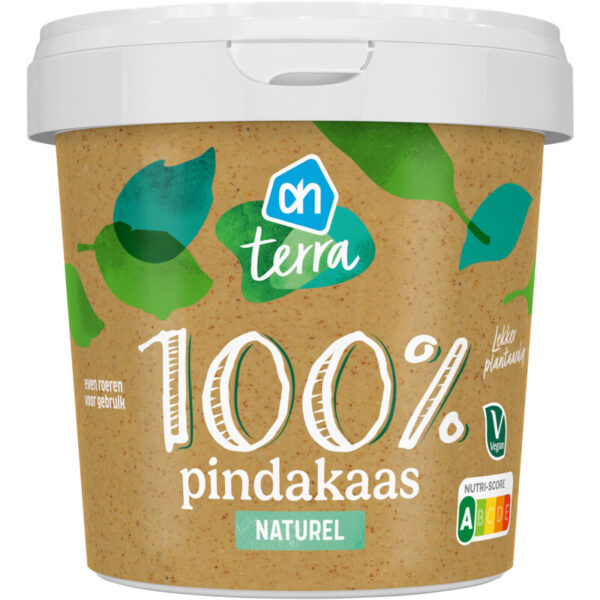 AH Terra Plantaardig 100% Pindakaas Natural - Albert Heijn