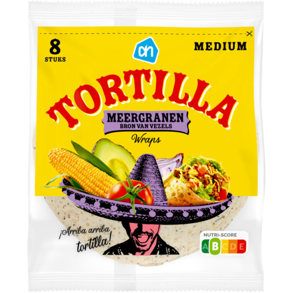 AH Tortilla Meergranen Wraps - Albert Heijn