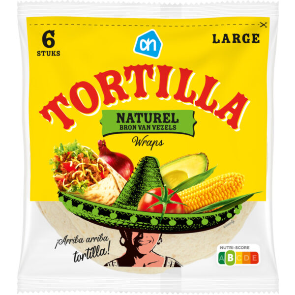 AH Tortilla naturel wraps large - Albert Heijn