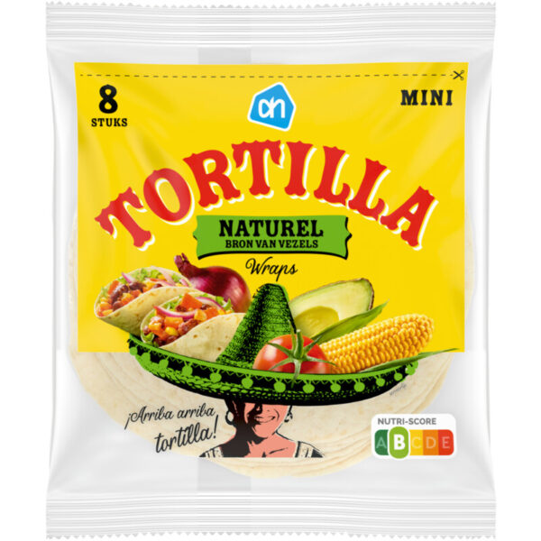 AH Tortilla naturel wraps mini - Albert Heijn