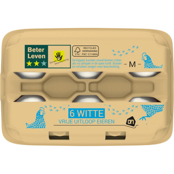 AH Witte Vrije Uitloopeieren M - Albert Heijn