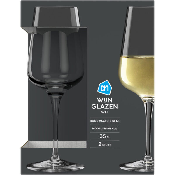 AH Witte Wijnglazen Model Provence - Albert Heijn