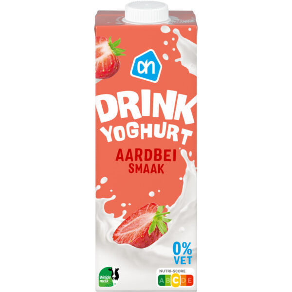 AH Yoghurtdrink Aardbeismaak - Albert Heijn