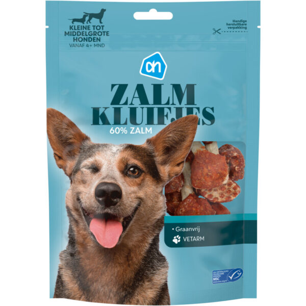 AH Zalmkluifjes voor kleine tot middelgrote hond - Albert Heijn