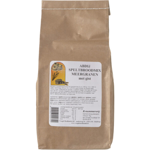 Abdij Speltbroodmix Meergranen met Gist - Albert Heijn