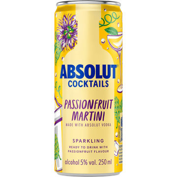 Absolut Cocktails - Passionfruit Martini - JUMBO