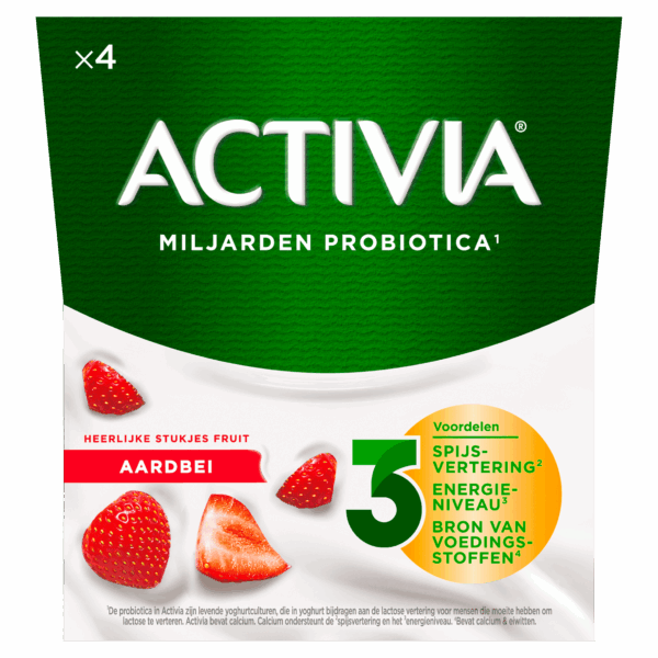Activia Yoghurt Aardbei - PLUS