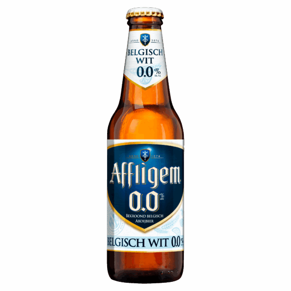 Affligem Belgisch Wit 0.0 Bier Fles - PLUS