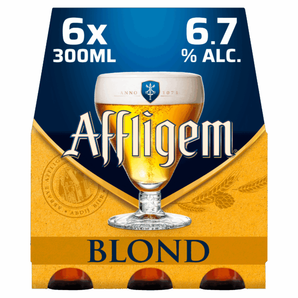 Affligem Blond Bier Fles Set - PLUS