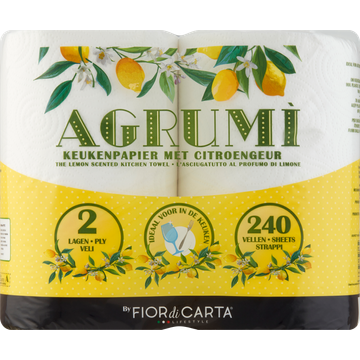 Agrumi Keukenpapier met Citroengeur - JUMBO
