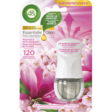 Air Wick Elektrische Luchtverfrisser - Magnolia & Kersenbloesem - Starter Kit - JUMBO