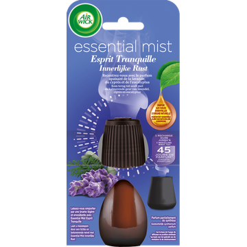Air Wick Essential Mist Automatische Luchtverfrisser - Innerlijke Rust - Navulling - JUMBO