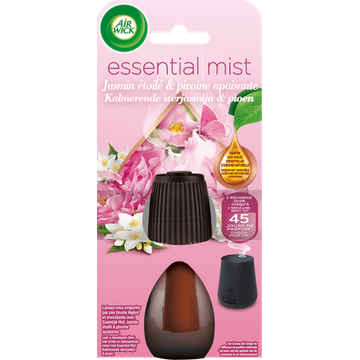 Air Wick Essential Mist Kalmerende Sterjasmijn & Pioen Navulling - JUMBO