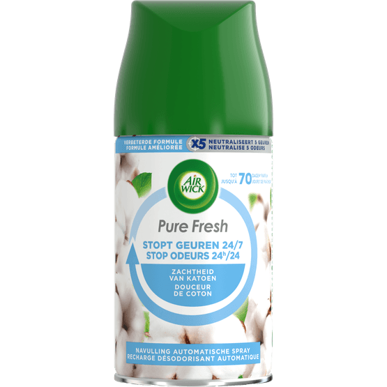Airwick Frehmatic max navulling zacht katoen - Dirk