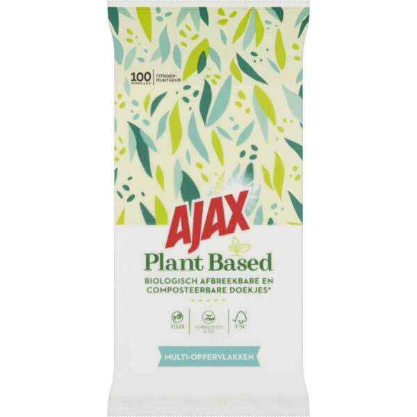 Ajax Plant Based Schoonmaakdoekjes - Albert Heijn