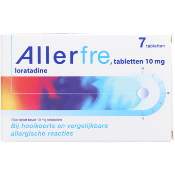 Allerfre Tabletten bij hooikoorts of allergie 10mg - JUMBO