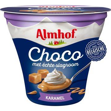 Almhof Choco met slagroom Karamel - JUMBO