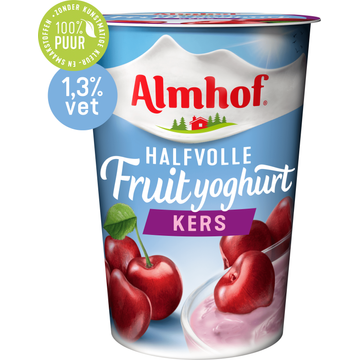 Almhof Halfvolle Fruityoghurt Kers 1