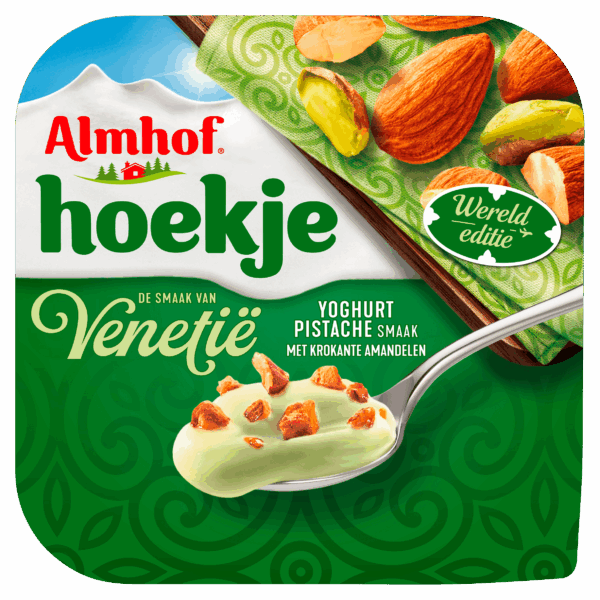 Almhof Hoekje Venetië pistache - PLUS