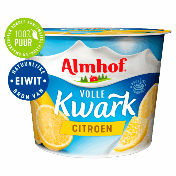 Almhof Volle kwark citroen - PLUS