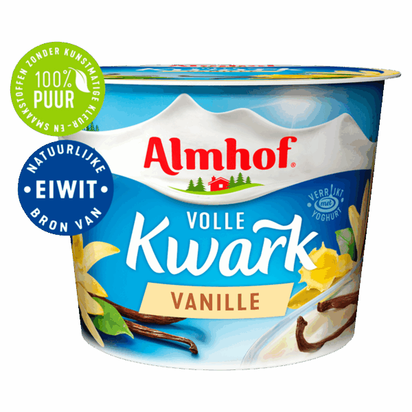 Almhof Volle kwark vanille - PLUS