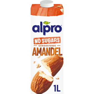 Alpro Amandeldrink Geroosterd Zonder Suikers - JUMBO