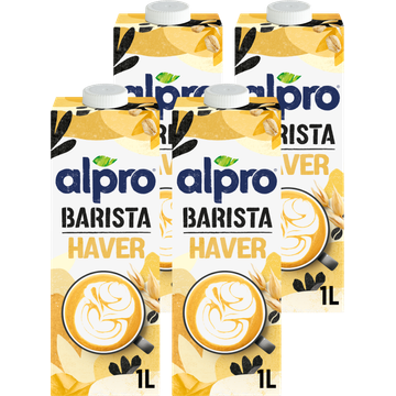 Alpro Barista Haver Houdbaar 4 x 1 L - JUMBO