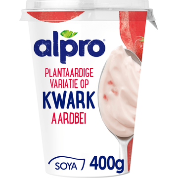 Alpro Plantaardige Variatie Op Kwark Aardbei - JUMBO