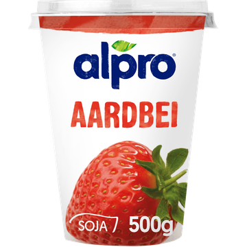 Alpro Plantaardige Variatie Op Yoghurt Aardbei - JUMBO