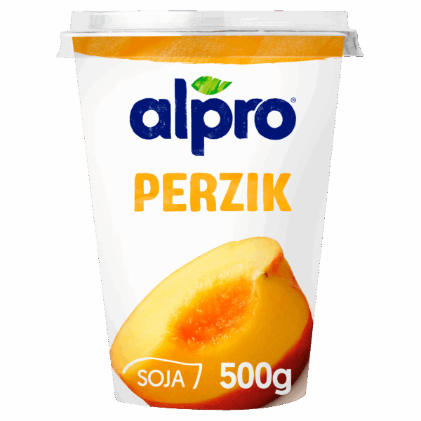 Alpro Plantaardige Variatie Yoghurt Perzik - PLUS