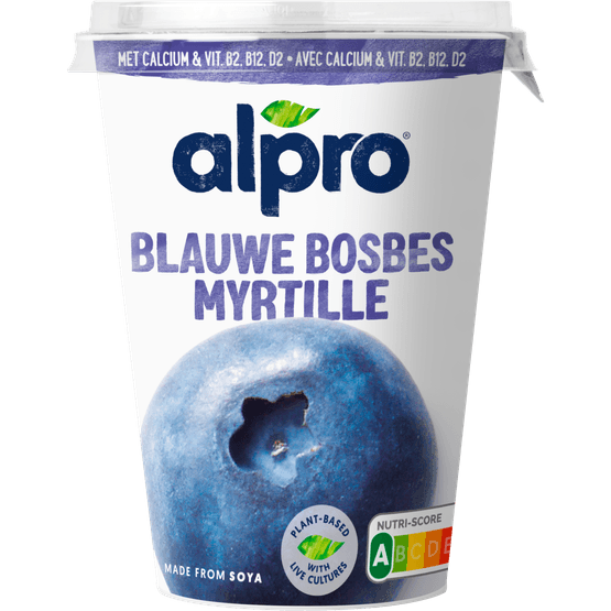 Alpro Yoghurtvariatie blauwe bes - Dirk