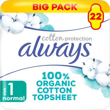 Always Cotton Protection Ultra Normal Maandverbanden - JUMBO