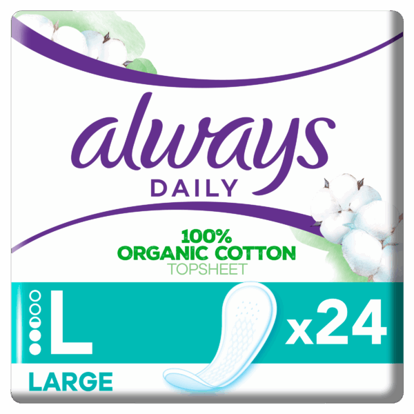 Always Cotton protect inlegkruisjes large - PLUS