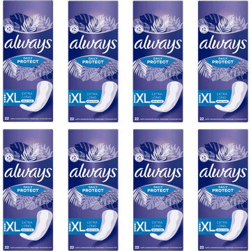 Always Daily Protect Extra Long OdourBlock technologie Inlegkruisjes - JUMBO