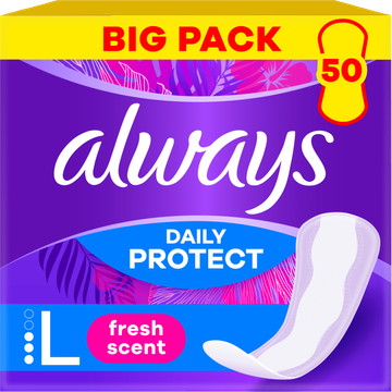 Always Daily Protect Long Met Een Frisse Geur Inlegkruisjes - JUMBO