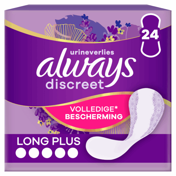 Always Incontinentie inlegkruisjes long plus - PLUS