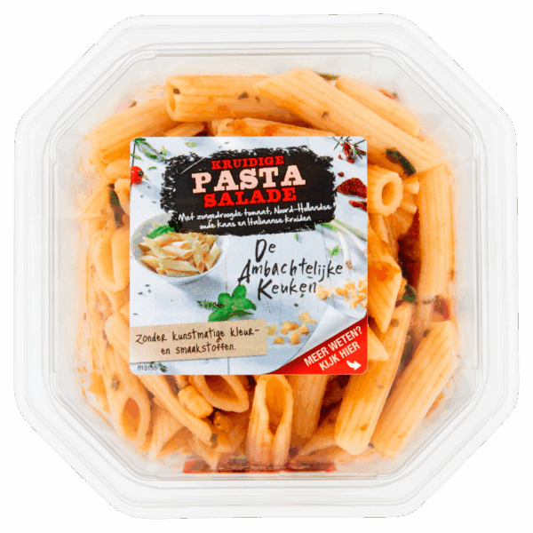 Ambachtelijke Keuken Pasta zongedroogde tomaat salade - PLUS