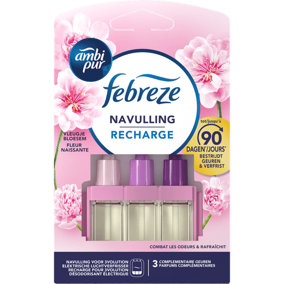 Ambi Pur 3volution navulling vleugje bloesem - Dirk