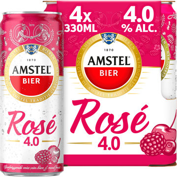 Amstel Bier Rosé 4.0 Blikken - JUMBO