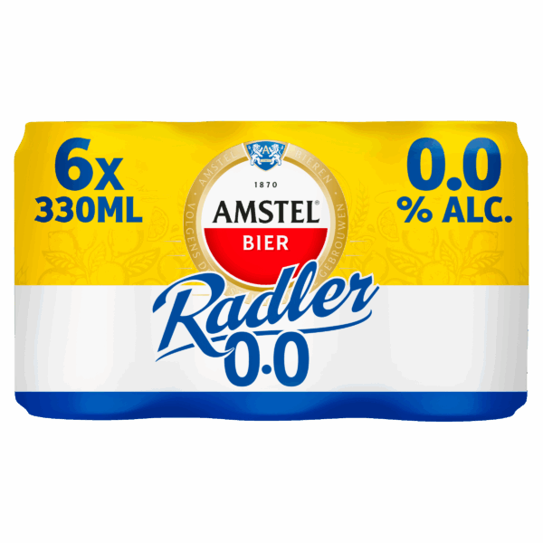 Amstel Radler citroen 0.0 bier blik - PLUS