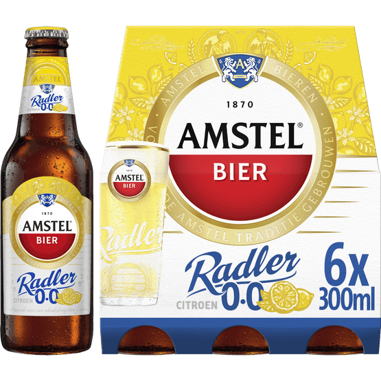 Amstel Radler citroen 0.0% - Dirk